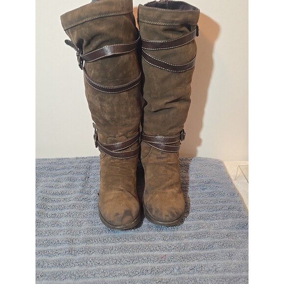 Steve Madden Zerge Riding Boots 7.5 - Picture 1 of 9